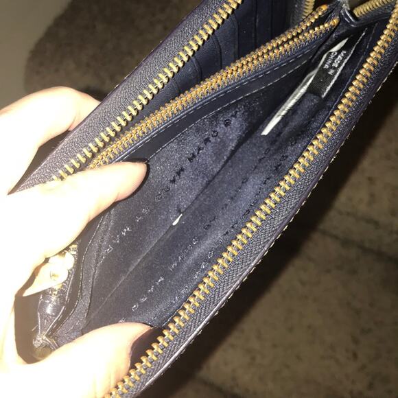 Marc by Marc Jacobs blue colorblock wallet - Picture 9 of 9